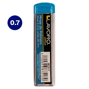 Minas 0.7Mm Hb 12 Uni Polimero Lavoro