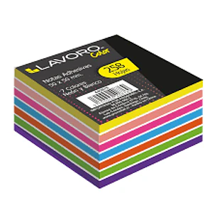 Nota Adh Cubo 50X50 258Hj X7Col+Blanco Lavoro