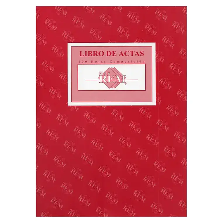 Libro Actas Composicion 200Hjs Rem 1