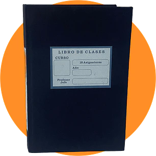 Libro De Clases Ensenanza Tec Profesional Y E.M.Ch 24 Asignatura T/Azul Educarem