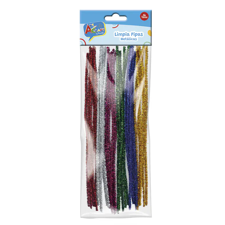 Limpia Pipa Metalica 30Pcs Art & Craft 1