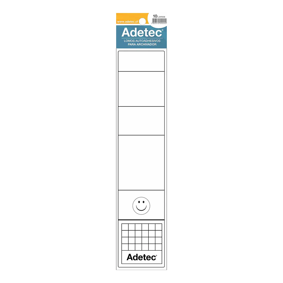 Lomo Adetec Ancho Blanco Pack 10 Unid 1