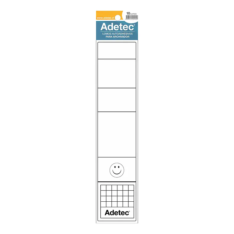 Lomo Adetec Ancho Blanco Pack 10 Unid 1