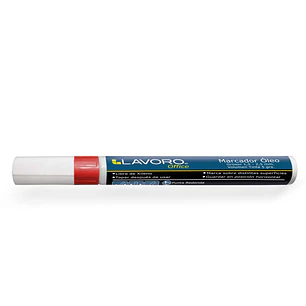 Marcador Oleo Rojo Lavoro