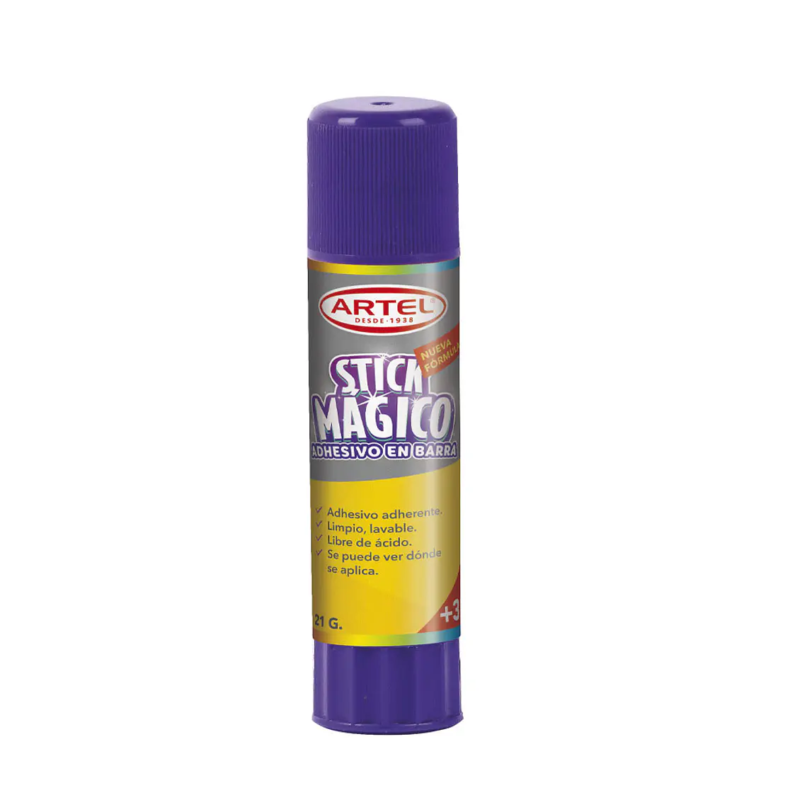 Stick Artel Violeta-Magico Pegamento De 21 Grs 1