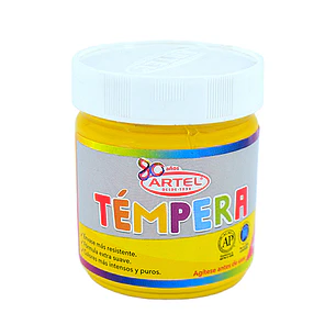 Frasco 100Ml Tempera Artel Amarillo Med 75