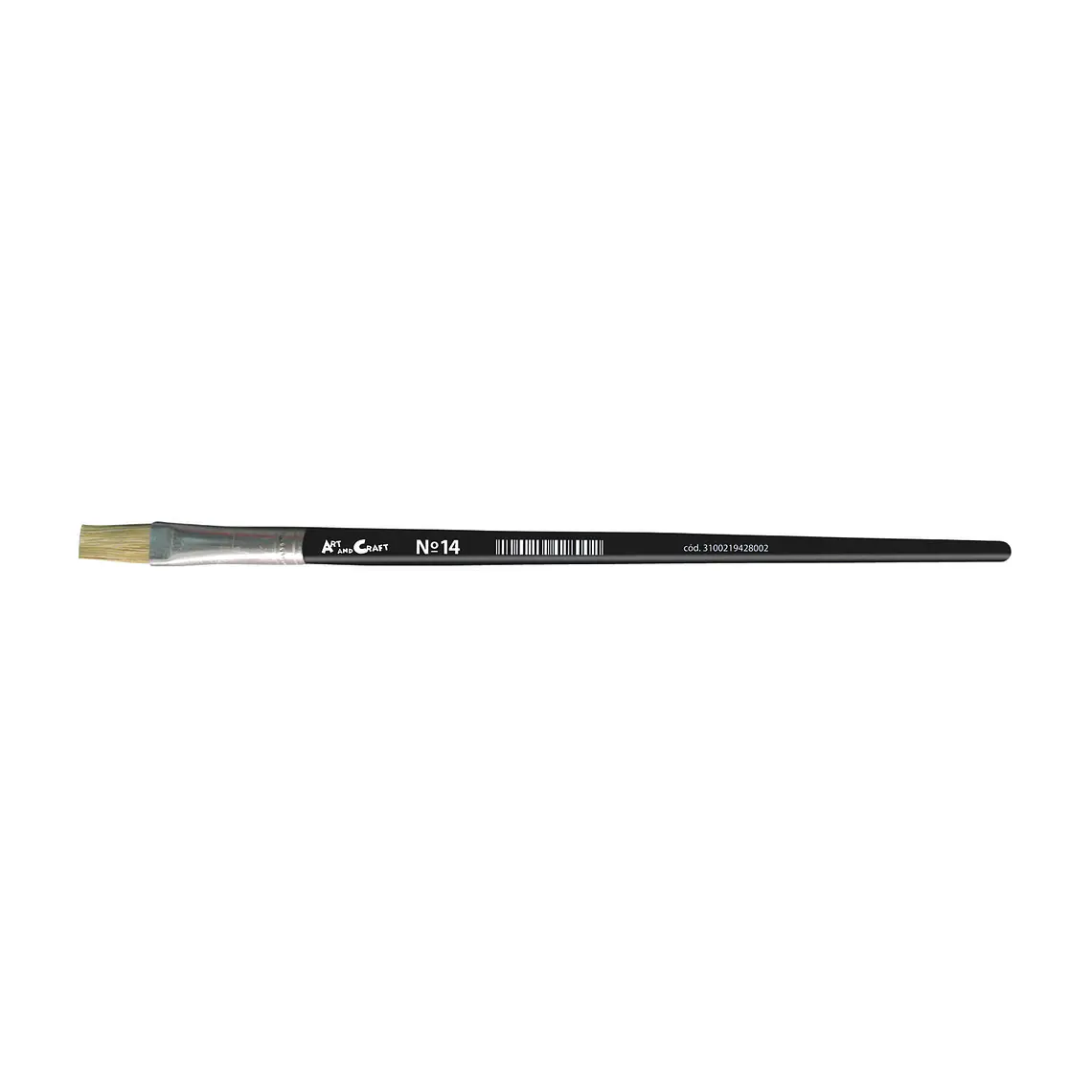 Pincel N14 Espatula Mango De Madera Art & Craf 1