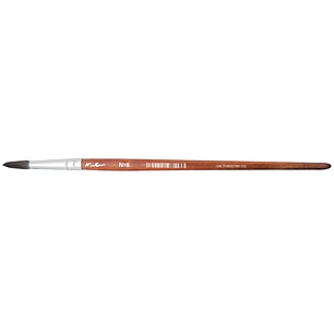 Pincel N8 Pelo De Camello Mango De Mader Art & Craf