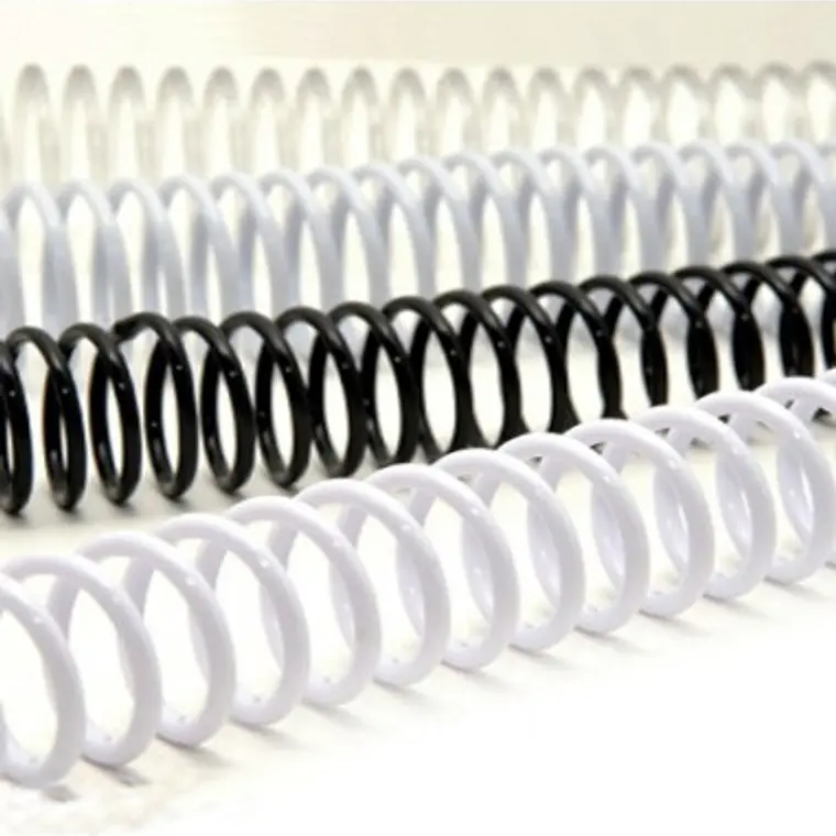 Espiral Plástico Diazol 45Mm Ng 10Unid Cap 500H 1