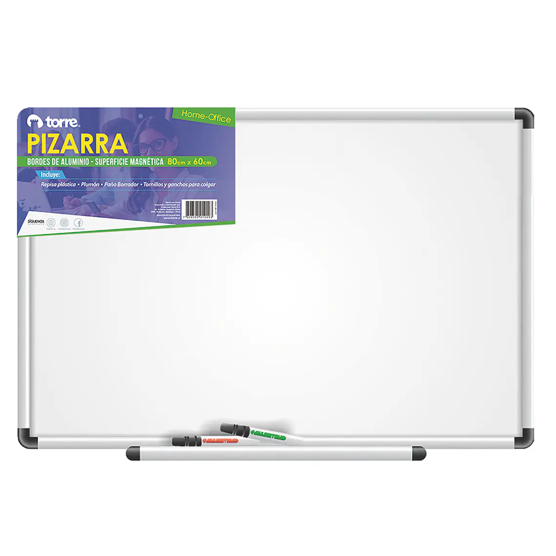 Pizarra Acrilica Magnetica 60X80Cm Torre 1