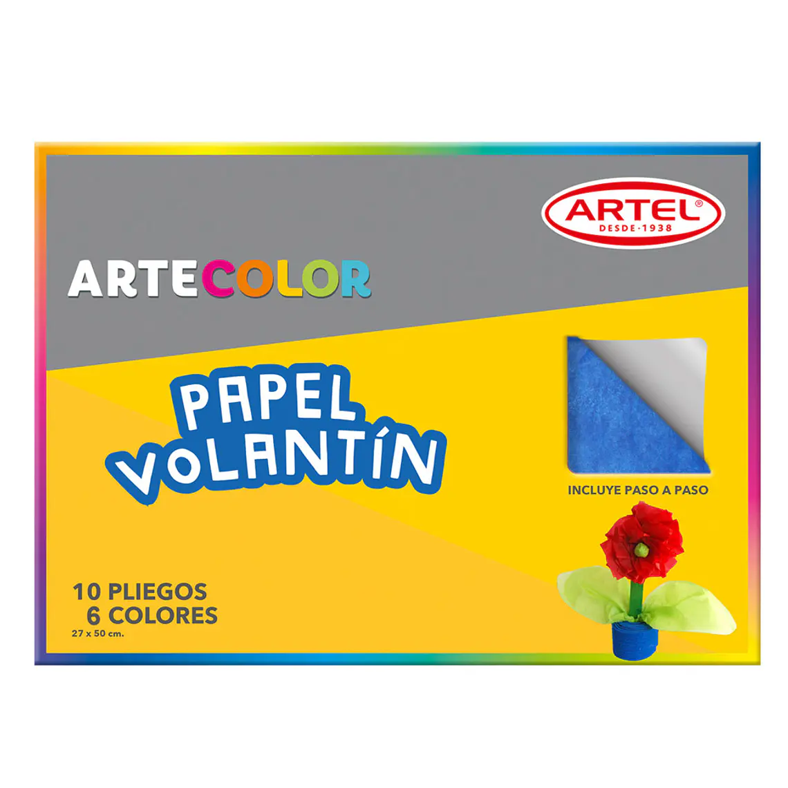 Estuche Artecolor P Volantin 10 Pl 37X50 1