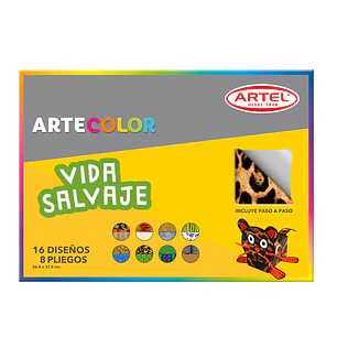 Estuche Artecolor Vida Salvaje 8H 16 Dsn