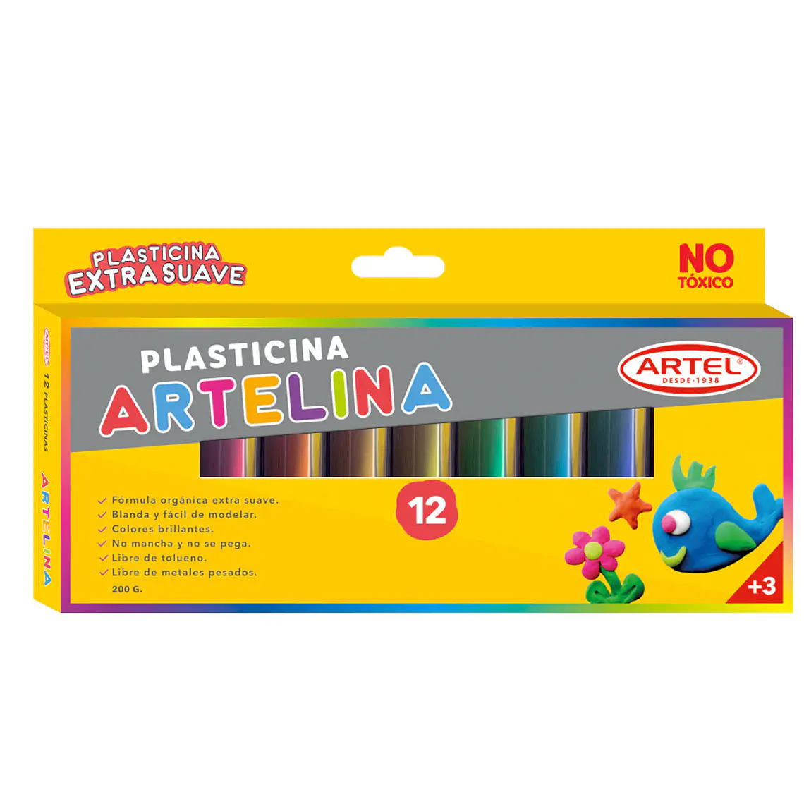 Estuche Artelina 12 Colores Artel 1