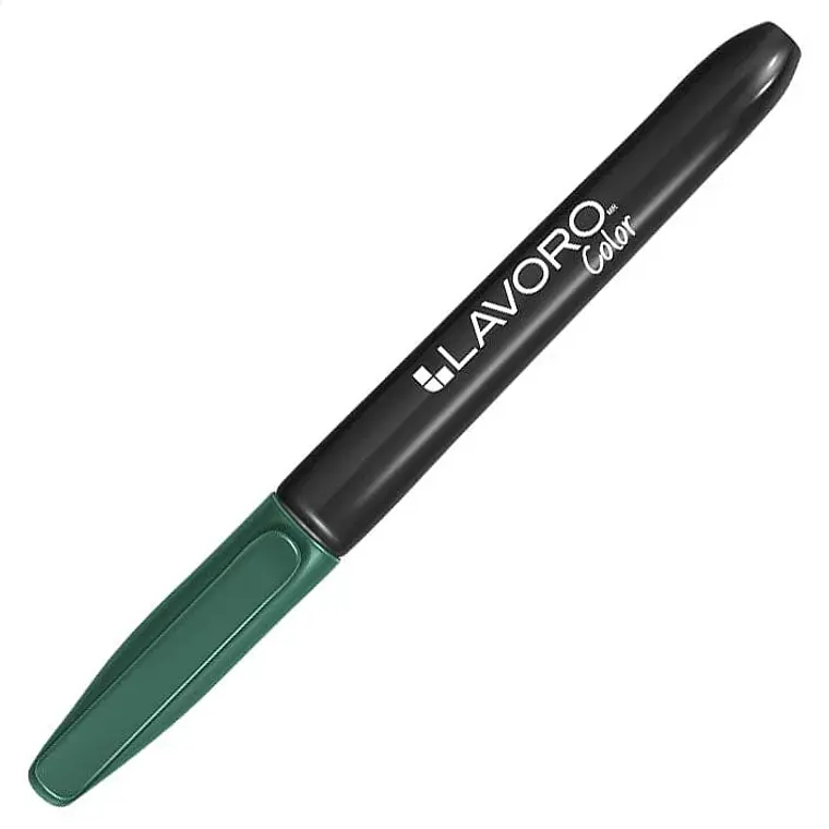 Marcador Permanente Pta Red.Verde Metal Lavoro 1