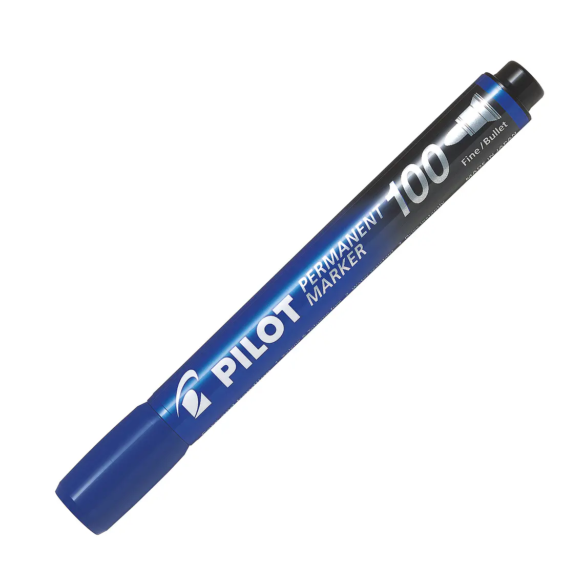 Marcador Permanente Sca100 Fino Azul Pilot 1