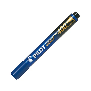Marcador Permanente Sca400 Biselado Azul Pilot