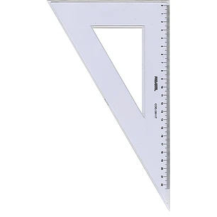 Escuadra Biselada Proarte 25 Cms.608 Humo