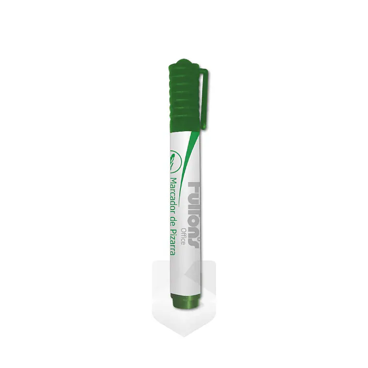 Marcador Pizarra  Pta Red Verde Fultons 1