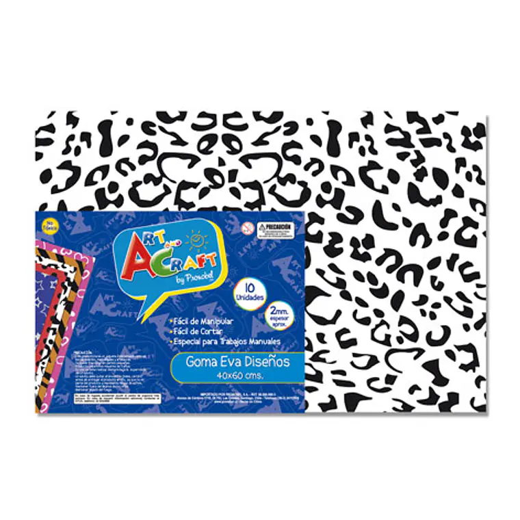 Goma Eva Disenos 40X60Cm Vaquit Art & Craf Unidad 1