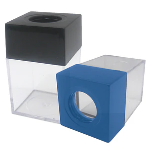 Porta Clips Plas Redondo Negro Fultons