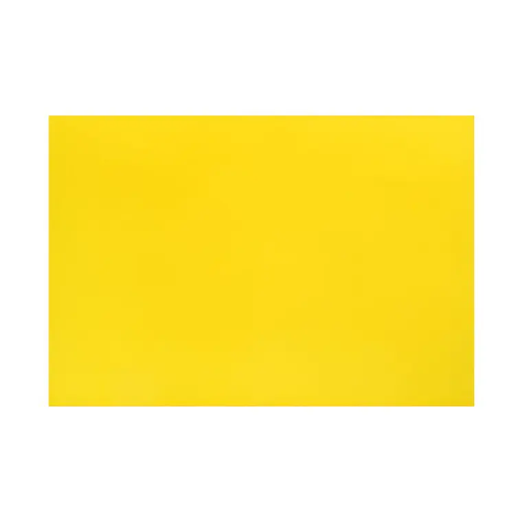 Carton Pintado (Forrado) 52,5X77Cms Amarillo Halley 1