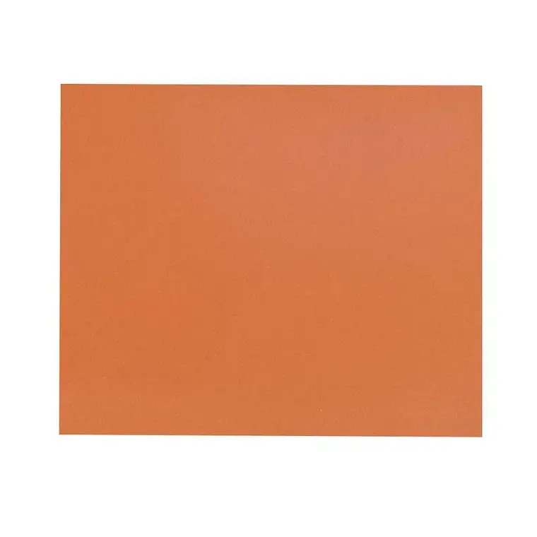 Carton Pintado (Forrado) 52,5X77Cms Naranja Halley 1