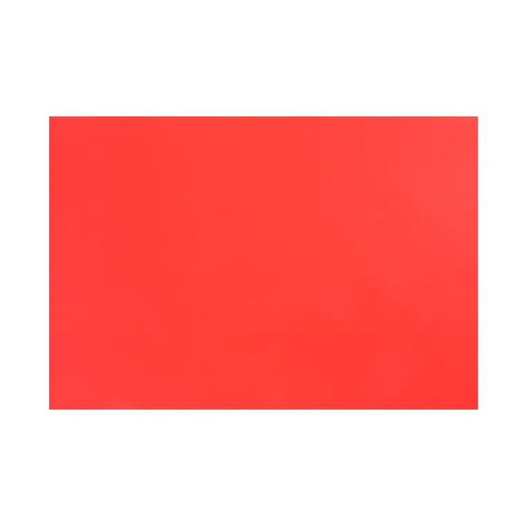 Carton Pintado (Forrado) 52,5X77Cms Rojo Halley 1