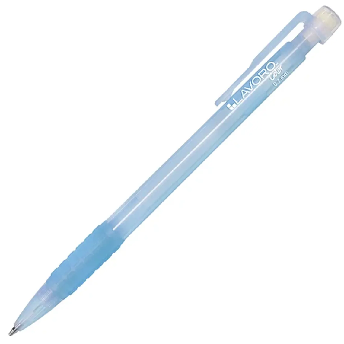Portaminas 0.7Mm Con Grip Y Clip Metalico Lavoro 1