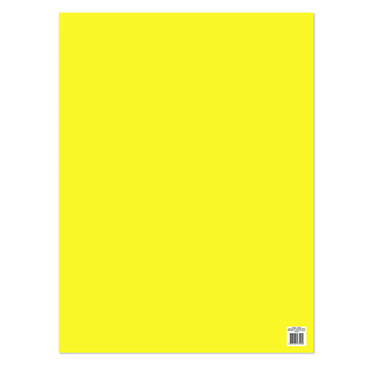 Cartulina Fluorescente Proarte 47.5X66 Amarilla 180Grs 1