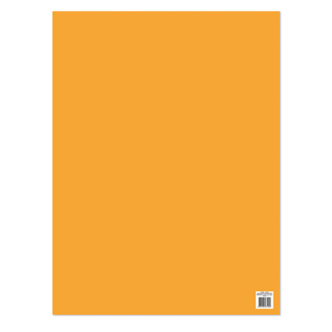 Cartulina Fluorescente Proarte 47.5X66 Naranjo 180Grs 1