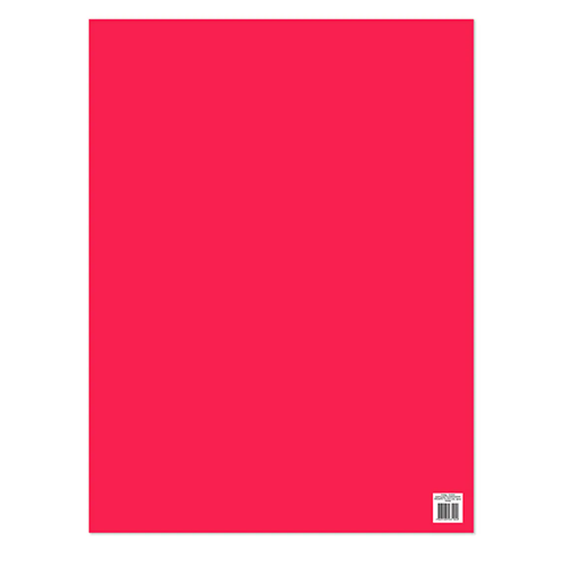 Cartulina Fluorescente Proarte 47.5X66 Roja180Grs 1