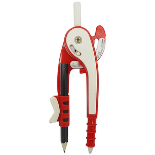 Compas Escolar Plastico C/Lapiz Fultons