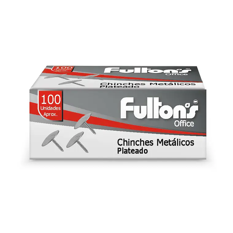 Chinche Met Cromado 100Uni Fultons 1