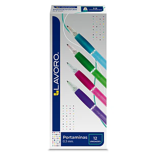 Portaminas Plastico Con Grip 0,5 Mm Lavoro