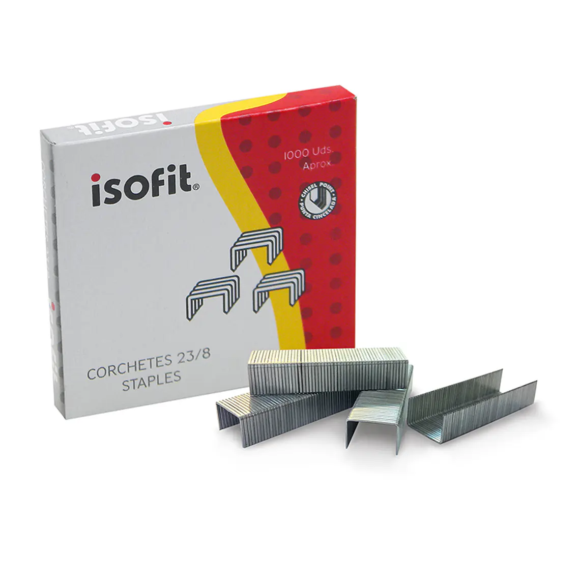 Corchetes Isofit 23/10 Caja De 1000 Uds 1