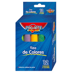Tiza Proarte Color 12 Panes