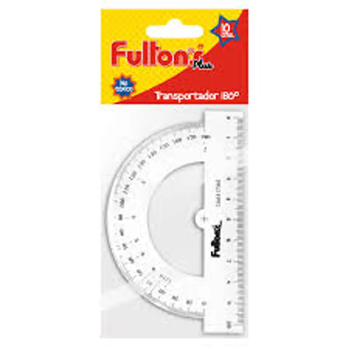Transportador Fultons 180º 10Cm 1