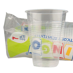 Vasos Desechables Tuc Transparente 7 Oz 200 Ml 50 Uniddaes