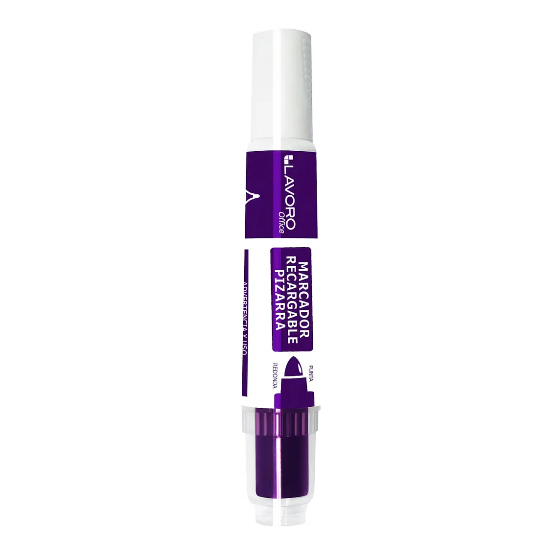 Marcador Pizarra Recargable Morado Lavoro 1