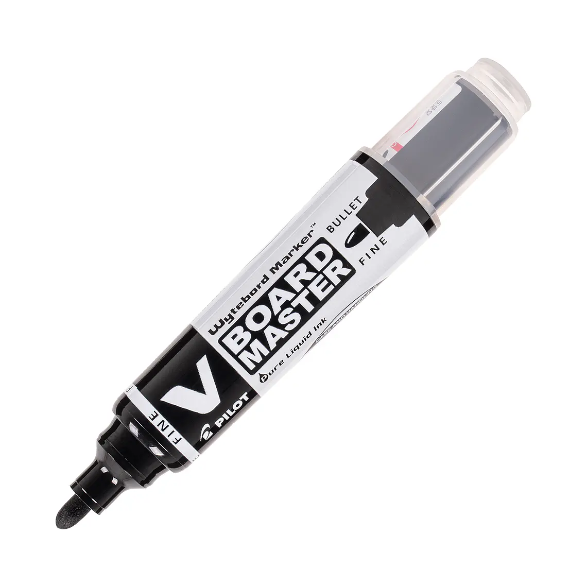 Marcador Pizarra Recargable Negro Vboard Master Pilot 1