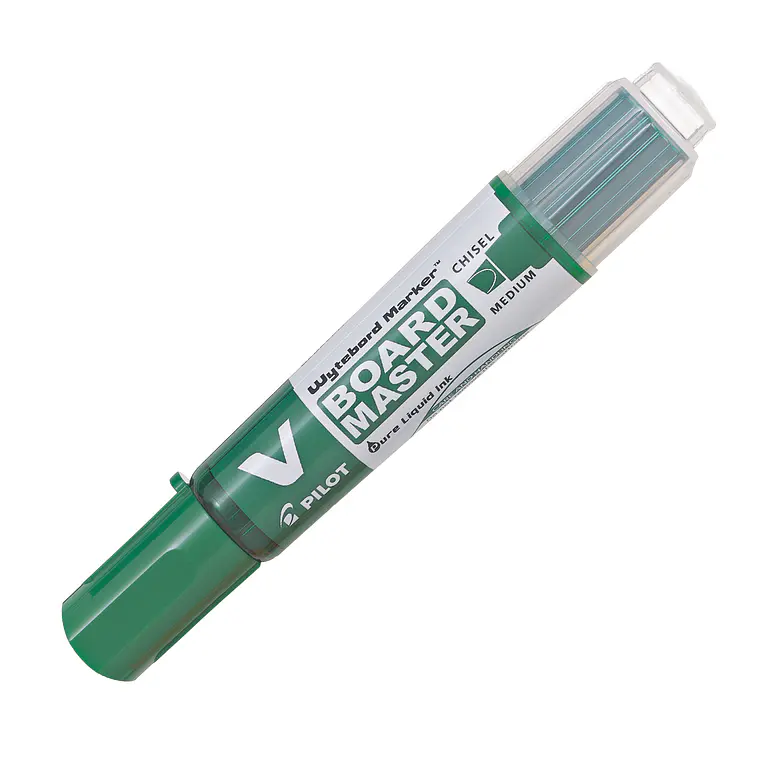Marcador Pizarra V Board Master Biselado Verde Pilot 1