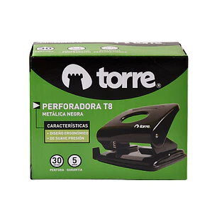 Perforador T-8 Negro Torre