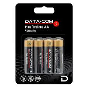 Pila Alcalina Aa Datacom Por Unidad