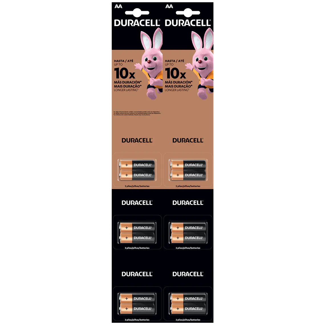 Pila Duracell Aaa Tira 12 Und 1