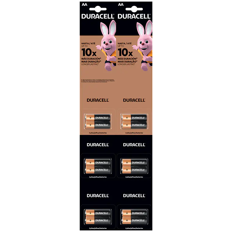 Pila Duracell Aaa Tira 12 Und 1