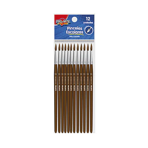 Pincel Escolar Proarte Pelo Camello 11
