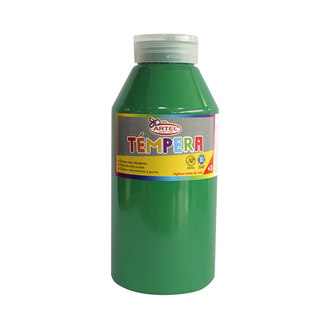 Frasco 500Ml Tempera Artel Verde Claro 51 1