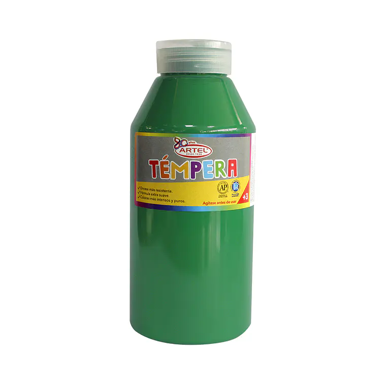 Frasco 500Ml Tempera Artel Verde Claro 51 1