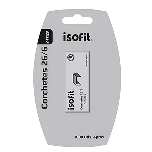 Bli.Corchetes Isofit-Dsg 26/6 C/De 1000 Uni