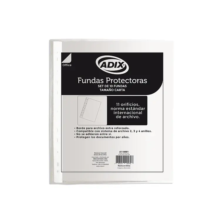 Funda Carta 10U -001- Adix 1